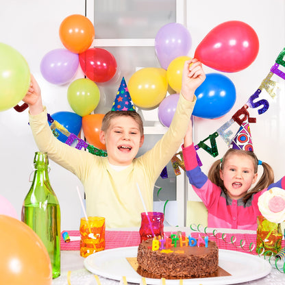 Multicolor Latex Balloons for Birthday & Anniversary Decor (24 Pcs)