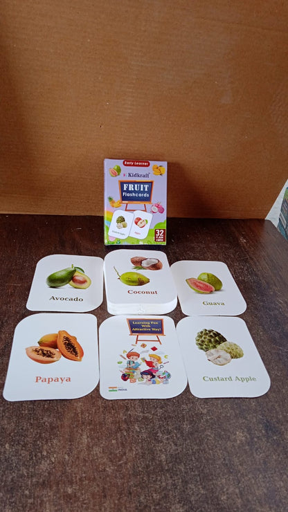 KidKraft Early Learner Educational Flashcards – 32 pcs