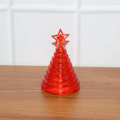 Premium LED Glowing Spiral Christmas Tree Night Lamp (1 Pc)